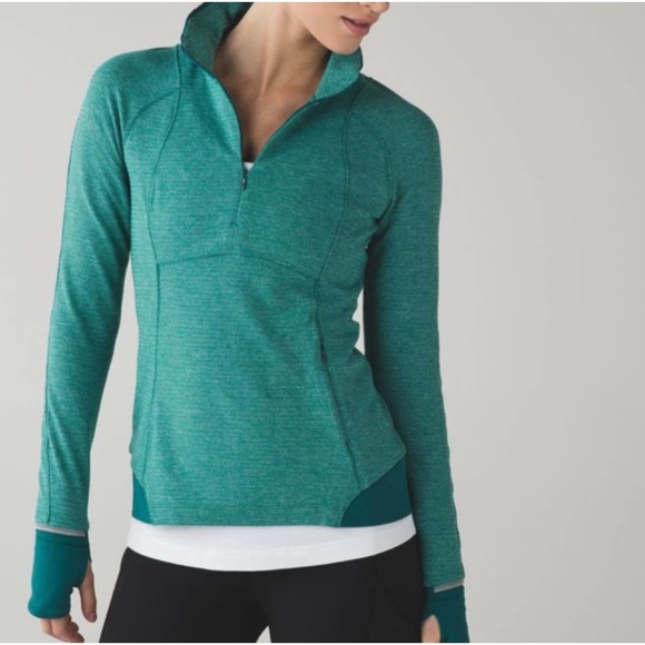 lululemon athletica Jackets & Blazers - Lululemon Runderful Half Zip Long Sleeve Shirt Jacket Top